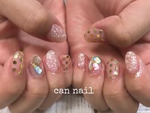 キャンネイル 金山店(Can Nail)/ゴールドドット♪