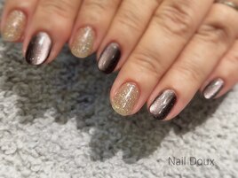 シンプルマグネットネイル