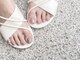 エルーシェ 荻窪店(Nail&Eyelash Ercher)の写真/【フットワンカラー+角質ケアSET】意外と見られているガサガサかかと!きちんとケアしてぬかりないお洒落を*
