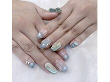 クイーンネイル 新宿(Queen nail)/長さ出しデザイン