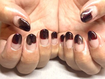 パープルの爪屋/定額B/お色変更