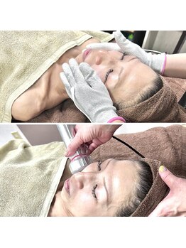 シュシュ(chouchou)の写真/【小顔リフト・ヒト幹細胞】それぞれに特化した専用マシン。筋膜の引き締めか細胞ケアか、選べる理想の小顔