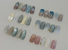 プラス エヒク(PlusEhiku)の雰囲気(8月定額デザイン♪毎月変わる定額ネイル☆/四日市/マグネット)