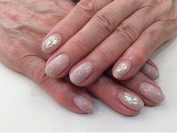シャンネイルケアサロン(Shan Nail caresalon)/シンプル＆ポイントネイル