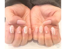 アールエム(Rm)/チェック柄ネイル