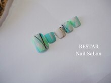 リスター(RESTAR)/フット☆アートネイル