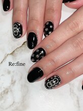 リファイン(Re:fine)/ジェル4本アート