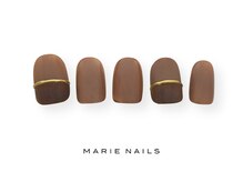 マリー ネイルズ いわきラトブ店(MARIE NAILS)/定額6,600円税込　ブラウン1222a