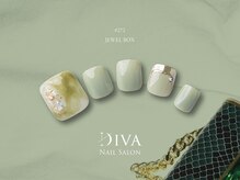 ネイルサロン ディーバ ギンザ(Nail salon Diva GINZA)/FootデザインSelect¥8,910