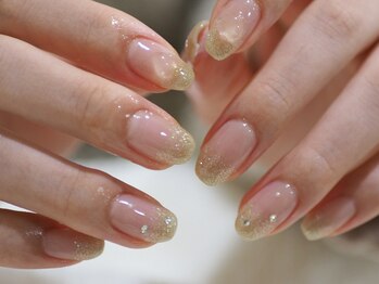 テテネイルスタジオ(tete nail studio)の写真/【パラジェル認定サロン】爪を削らないパラジェル×フィルインで自爪に優しい！