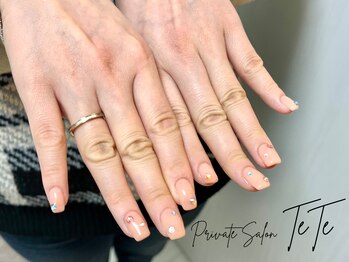 テテ(TeTe)/カラフルストーンネイル