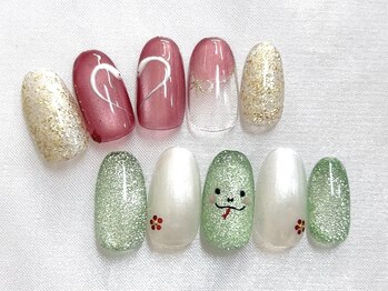 アンリーフ高田馬場店(an leaf)/へび年ネイル