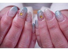 プチリリィ(Petit Lily)/冬っぽさがいい！水色グラデ