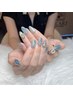 【自店オフ無料】hand/foot 持ち込みネイル　8500～10000