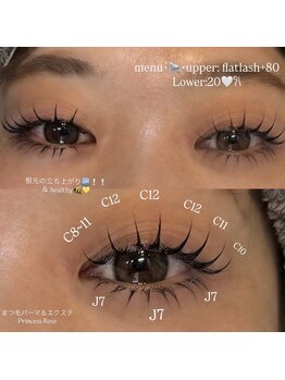 キレイシェア バイ プリンセスローズ静岡駅店(KIREI SHARE)/LED フラットラッシュ＆healthy