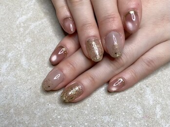 イムア(imua)の写真/【いつものone colorにプラス！】マグネットネイルや肌なじみのいいカラーも豊富にご用意◎