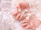 【スカルプ長さだしネイル】