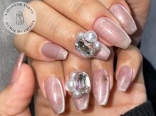 ネイルズガッシュ 溝の口店(NAILs GUSH)/キラキラ/ビジュー/マグネット
