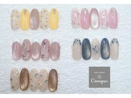 春/夏トレンド《Flower nail》