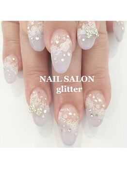 ネイルサロン グリッター(NAIL SALON glitter)/スカルプネイル
