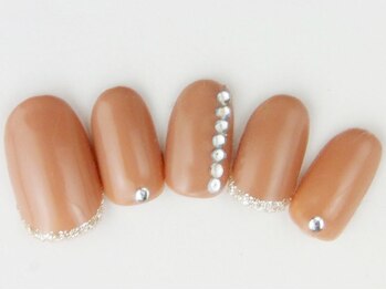 ネイルサロン ドレリッチ 大宮店(drerich)/ブラウンシンプル