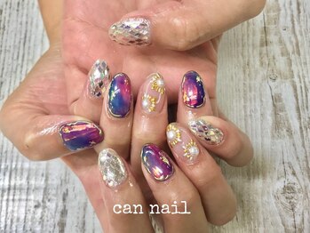 キャンネイル 金山店(Can Nail)/キラキラ！夏ネイル！