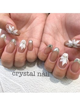 クリスタルネイル ゆめタウン久留米店/フラワーネイル