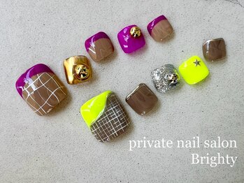 プライベートブライティ(Brighty)/フットネイル