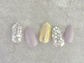 大人ゆめかわネイル　￥８０００
