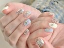 すけすけ夏ネイル