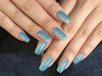 つめノさき/縦グラデーション!