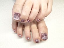 ヴェイスサロンアンバー(Vase Salon Amber)の雰囲気（秋もフットネイルがおすすめ☆フットケア、フィルインOK☆）