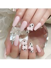 メル バイ ウィリートーキョー(MELL by wellytokyo)/持ち込み　ドットネイル