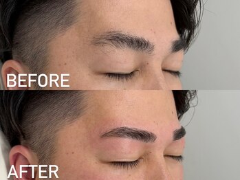 エムズアイブロウ 大阪京橋店(M’sアイブロウ)/メンズハリウッドブロウリフト
