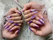 ネイルアルバ(Nail ALBA)の雰囲気（付け放題コースが充実♪パーツやストーン盛りだくさんにご用意♪）