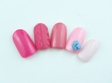 まつげアンドネイル ディアマンローズ(DIAMANT ROSE)/ニットネイル・90分6930円