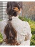 《お出かけ/女子会に》naturalヘアアレンジ+ラッシュリフト¥6160