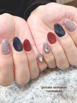 プライベート ネイルサロン マーマ(murmur)/キラキラネイル