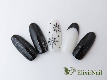 エリクサーネイル 五反田(Elixir Nail)/定額a シンプル/クーポン使用