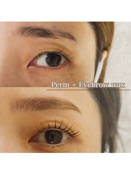 ブルーム(Bloom)/まつげパーマ+アイブロウWax♪