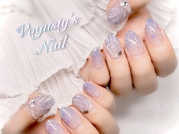 大人気 ぷっくりマーメイドNAIL