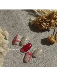 チェックネイル