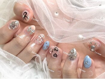 ラメール(La mer)/夏ネイル