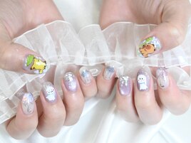 rainy day nail