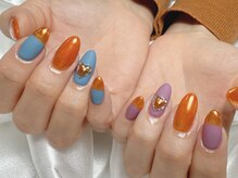 オルル ネイルアトリエ(Olu'lu nailatelier)/ミラー×マット