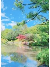 ドライヘッドスパ＆オイルカッサ専門サロン【回復魔法】/サロン近くの有栖川公園
