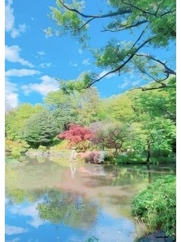 ドライヘッドスパ＆オイルカッサ専門サロン【回復魔法】/サロン近くの有栖川公園