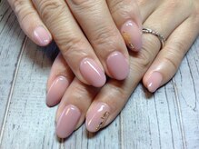 ラウト デコレーションアンドネイルサロン(Lauto Decoration&Nail Salon)/ベージュワンカラーネイル