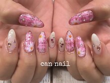 キャンネイル 金山店(Can Nail)/ガーリー！！フラワーネイル♪