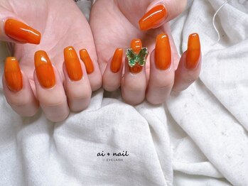 アイネイル 小倉(ai nail)/ワンカラー＋パーツ